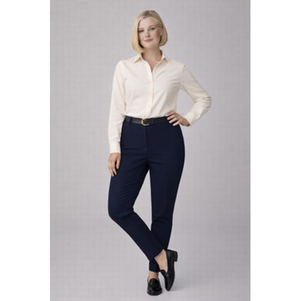 J.Crew 365 High-Rise Cameron Dress Pants Womens‎ 2 Navy Blue Stretch Trousers